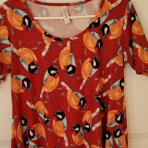Lularoe perfect T Bird shirt size Xs